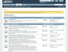 Tablet Screenshot of forums.canadian-tv.com